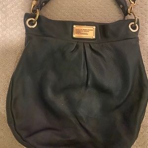 Marc by Marc Jacobs black leather hobo